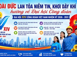 Hoài Đức lan tỏa niềm tin, khơi dậy khí thế hướng về Đại hội Công đoàn Viêt Nam