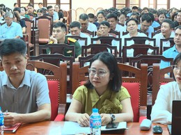 UBND xã Phúc Thọ vừa tổ chức tập huấn nội dung cải cách hành chính xã Phúc Thọ, Phúc Lộc năm 2026 nâng cao tư duy và kỹ năng giao tiếp hành chính trong kỷ nguyên số
