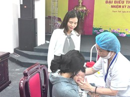 THẠCH THẤT TRIỂN KHAI CHIẾN DỊCH BỔ SUNG VITAMIN A ĐỢT 1 VÀ NGÀY VI CHẤT DINH DƯỠNG NĂM 2026