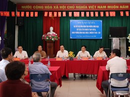 Hội nghị tiếp xúc cử tri với đại biểu HĐND phường trước kỳ họp thứ Ba HĐND phường Đông Ngạc, nhiệm kỳ 2026-2031