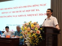 Phường Đông Ngạc lắng nghe ý kiến cử tri trước kỳ họp HĐND giữa năm 2026