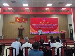 Xã Bình Minh tổ chức hội nghị đối thoại trực tiếp với người dân, tổ chức về thủ tục hành chính và giải quyết thủ tục hành chính năm 2026