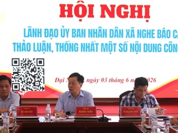 UBND xã Đại Xuyên tổ chức hội nghị nghe báo cáo, thảo luận và thống nhất một số nhiệm vụ trọng tâm