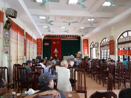 Chi bộ thôn Hưng Giáo tăng cường tuyên truyền, tạo đồng thuận trong thực hiện các dự án trọng điểm