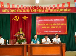 TỔ ĐẠI BIỂU HĐND XÃ HƯNG ĐẠO TIẾP XÚC CỬ TRI ĐƠN VỊ BẦU CỬ SỐ 03 TRƯỚC KỲ HỌP THỨ TƯ HĐND XÃ KHÓA II, NHIỆM KỲ 2026 - 2031