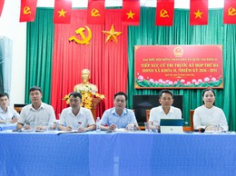 Tổ đại biểu số 7 HĐND xã Quốc Oai đã có buổi tiếp xúc cử tri trước kỳ họp thứ ba (Kỳ họp thường lệ giữa năm 2026)