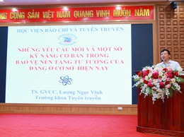 Suối Hai tổ chức hội nghị tập huấn về bảo vệ nền tảng tư tưởng của Đảng ở cơ sở