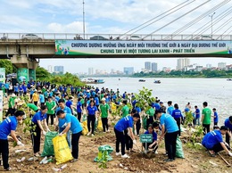 Chương Dương hưởng ứng Ngày Môi trường thế giới và Ngày Đại dương thế giới: Chung tay vì một tương lai xanh-phát triển
