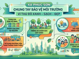 PHÚC SƠN CHUNG TAY BẢO VỆ MÔI TRƯỜNG VÌ THỦ ĐÔ XANH – SẠCH – ĐẸP