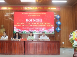 Tổ đại biểu số 3 – HĐND xã tiếp xúc cử tri trước kỳ họp thứ hai HĐND xã, nhiệm kỳ 2026 - 2031