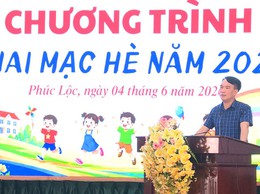 Phúc Lộc: Khai mạc hè và phát động Quỹ 
