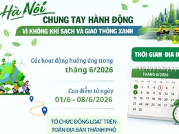 Phường Ba Đình chung tay hành động vì môi trường xanh, giảm thiểu rác thải nhựa