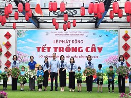 TRƯỜNG MẦM NON LĨNH NAM RỘN RÀNG LỄ PHÁT ĐỘNG 