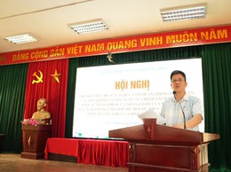 Hội nghị thông báo kế hoạch, tiến độ thực hiện dự án mở rộng đường khu Cửa Đình Hiệp 
