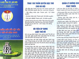 LUẬT THỦ ĐÔ 2026: MỞ RỘNG PHÂN QUYỀN, TĂNG CƯỜNG PHÂN CẤP – TẠO ĐỘNG LỰC PHÁT TRIỂN THỦ ĐÔ VĂN HIẾN, VĂN MINH, HIỆN ĐẠI