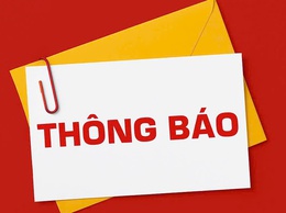 THÔNG BÁO về việc niêm yết công khai dự thảo phương án bồi thường, hỗ trợ và tái định cư của các hộ gia đình, tổ chức, cá nhân có đất bị thu hồi để thực hiện dự án: Đầu tư xây dựng khu đô thị thể thao Olympic