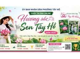 Phường Tây Hồ phát động cuộc thi ảnh Online 