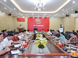 Ủy ban MTTQ Việt Nam thành phố Hà Nội khảo sát về công tác vận động, quản lý và sử dụng Quỹ “Vì biển, đảo Việt Nam”, Quỹ “Vì người nghèo” và Quỹ “Cứu trợ” tại xã Phú Nghĩa và các xã, phường lân cận