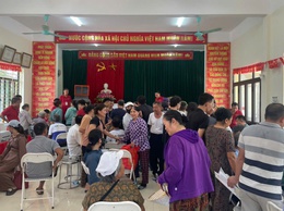 CHI TRẢ BỒI THƯỜNG GIẢI PHÓNG MẶT BẰNG DỰ ÁN KHU ĐÔ THỊ THỂ THAO OLYMPIC CHO 136 HỘ DÂN THÔN PHƯƠNG NHỊ
