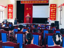 Hội Nông dân xã Hồng Sơn phối hợp Trung tâm Khuyến nông Hà Nội  tập huấn canh tác lúa bền vững và kỹ thuật thâm canh lúa chất lượng cao