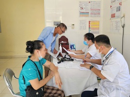 Xã Thượng Phúc tổ chức khám sức khỏe định kỳ cho người cao tuổi