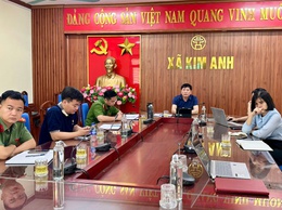 XÃ KIM ANH THAM GIA TẬP HUẤN KỸ NĂNG VẬN HÀNH, VIẾT TIN, BÀI VÀ ĐĂNG TẢI THÔNG TIN TRÊN CÁC NỀN TẢNG TRUYỀN THÔNG CƠ SỞ