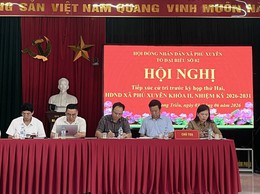 Hội nghị tiếp xúc cử tri trước Kỳ họp thứ hai HĐND xã Phú Xuyên khóa II, nhiệm kỳ 2026-2031