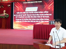 Xã Vĩnh Thanh quyết tâm duy trì danh hiệu 