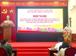 Hội nghị hiệp đồng lực lượng phòng thủ dân sự năm 2026