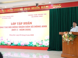 Đông Anh tổ chức lớp bồi dường công tác HĐND năm 2026 với chuyên đề Chuyển đổi số