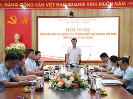 Ban Văn hóa - Xã hội HĐND xã Bát Tràng giám sát công tác quản lý, sử dụng các Nhà văn hóa, các khu thể thao trên địa bàn