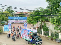 TRẠM Y TẾ XÃ HƯNG ĐẠO TỔ CHỨC TRUYỀN THÔNG LƯU ĐỘNG HƯỞNG ỨNG NGÀY ASEAN PHÒNG, CHỐNG SỐT XUẤT HUYẾT NĂM 2026