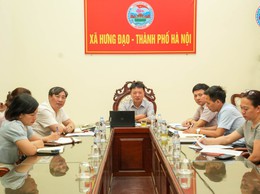 XÃ HƯNG ĐẠO THAM DỰ HỘI NGHỊ TRỰC TUYẾN TRIỂN KHAI CÁC NHIỆM VỤ TRỌNG TÂM CỦA THÀNH PHỐ HÀ NỘI
