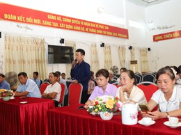 Phúc Sơn tập trung giải quyết 5 điểm nghẽn dân sinh