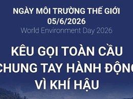HƯỞNG ỨNG NGÀY MÔI TRƯỜNG THẾ GIỚI 05/6/2026: CHUNG TAY HÀNH ĐỘNG VÌ KHÍ HẬU