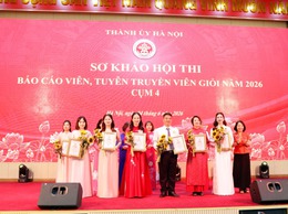 Phường Phương Liệt ghi dấu ấn tại Vòng Sơ khảo Hội thi Báo cáo viên, tuyên truyền viên giỏi thành phố Hà Nội năm 2026