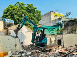 Phường Hoàng Mai: 100% hộ bàn giao mặt bằng dự án chùa Sét