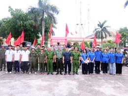 Xã Hòa Phú: Tổ chức ra quân tuyên truyền lưu động hưởng ứng Tháng hành động phòng, chống ma túy năm 2026