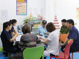 Xã Quảng Bị tăng cường kiểm tra hoạt động khám, chữa bệnh, dược mỹ phẩm, dịch vụ kính thuốc, tiêm chủng và cơ sở thẩm mỹ trên địa bàn
