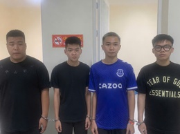 CÔNG AN PHƯỜNG NGHĨA ĐÔ BẮT NHÓM ĐỐI TƯỢNG CÓ HÀNH VI ĐÁNH BẠC