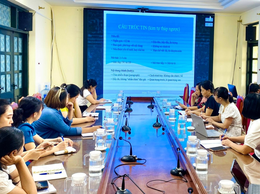 Hội nghị trực tuyến tập huấn nâng cao kỹ năng viết, biên tập tin, bài trên Cổng/Trang Thông tin điện tử