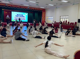 Tập huấn nội dung Thể dục nhịp điệu thiếu niên, nhi đồng hè 2026