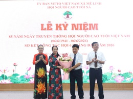 Xã Mê Linh kỷ niệm 85 năm Ngày truyền thống Người cao tuổi Việt Nam
