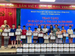 “Lớp học Chắp cánh ước mơ” lan tỏa yêu thương tới thiếu nhi phường Vĩnh Tuy