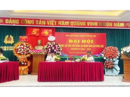 Đại hội thành lập Hội Cựu Công an nhân dân xã Phúc Lộc nhiệm kỳ 2026-2031