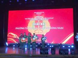 Phường Đông Ngạc xuất sắc đạt giải ba Chung khảo Hội thi lực lượng bảo vệ an ninh trật tự cơ sở giỏi năm 2026 thành phố Hà Nội