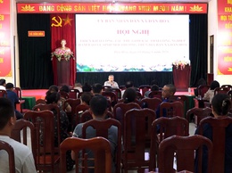 HỘI NGHỊ TRIỂN KHAI CÔNG TÁC THU GOM RÁC THẢI CÔNG NGHIỆP ĐẢM BẢO VỆ SINH MÔI TRƯỜNG