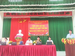 6/6 Tổ đại biểu HĐND xã Ứng Hòa tiếp xúc cử tri trước Kỳ họp thứ Ba HĐND xã khóa II, nhiệm kỳ 2026 – 2031.