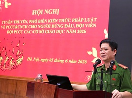 Phổ biến kiến thức PCCC&CNCH tại các cơ sở giáo dục