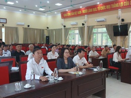 Tổ đại biểu số 02, số 04 HĐND xã Hòa Lạc tiếp xúc cử tri trước kỳ họp thứ Hai, HĐND xã khóa II, nhiệm kỳ 2026 - 2031